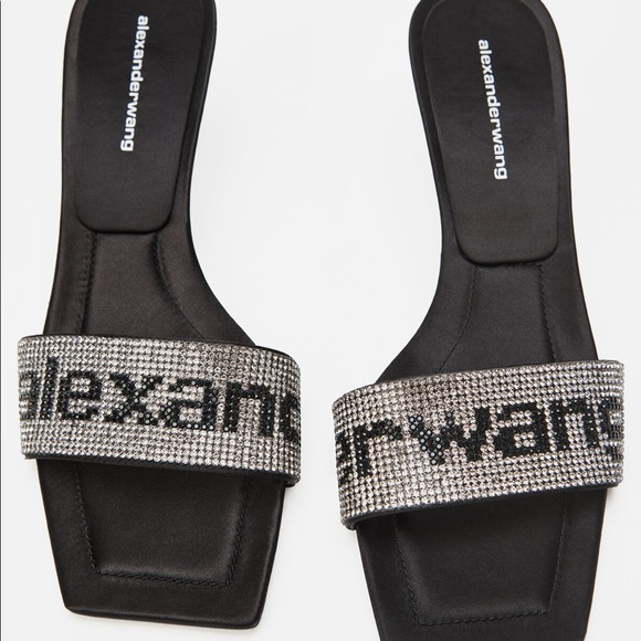 ALEXANDER WANG SLIPPER SLIDES BRAND NEW - Picture 1 of 1